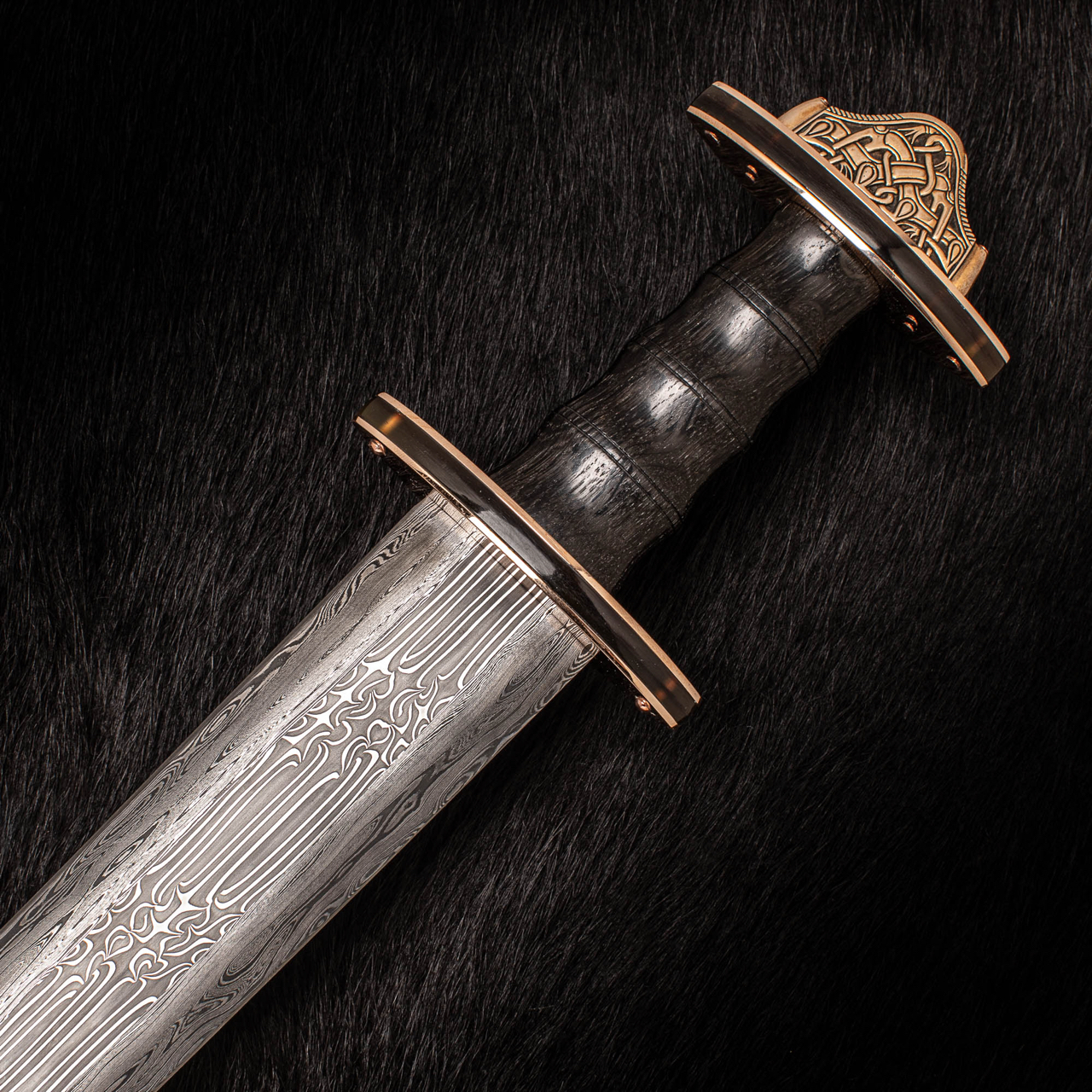 Saxon pattern welded Spatha - Image 3