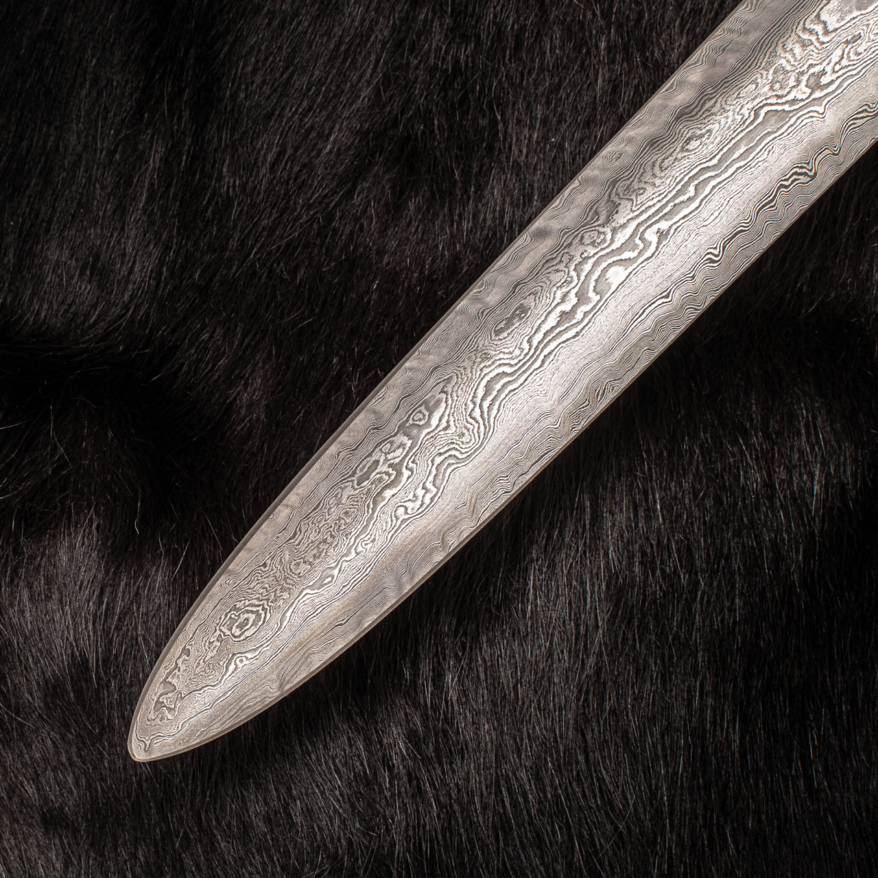 Damascus steel Viking sword - Image 4