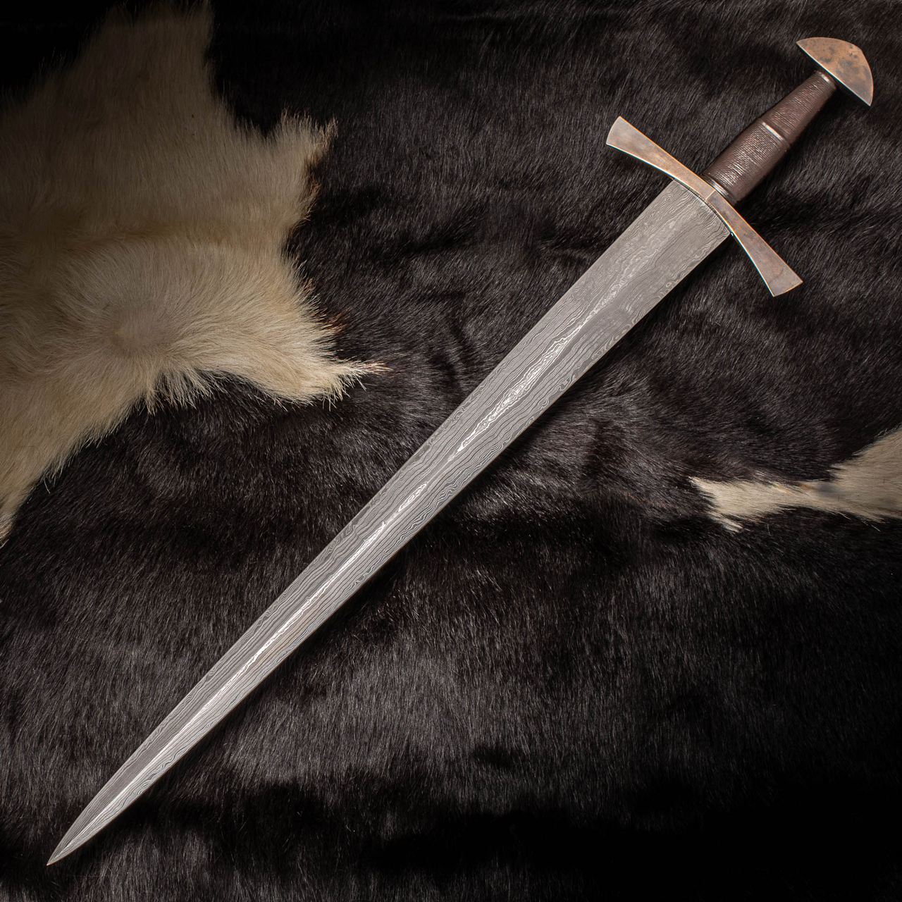 Damascus Arming Sword