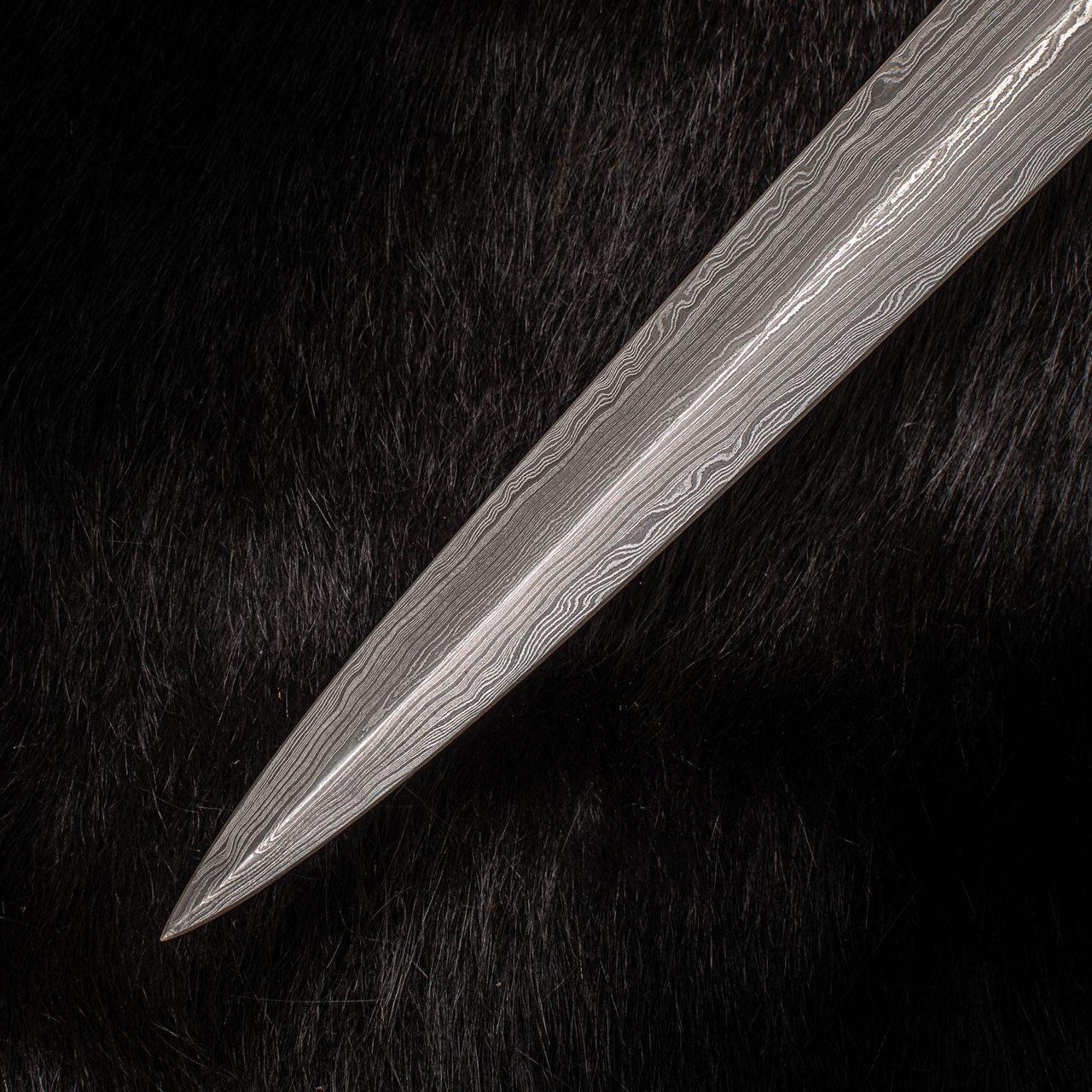 Damascus Arming Sword - Image 3