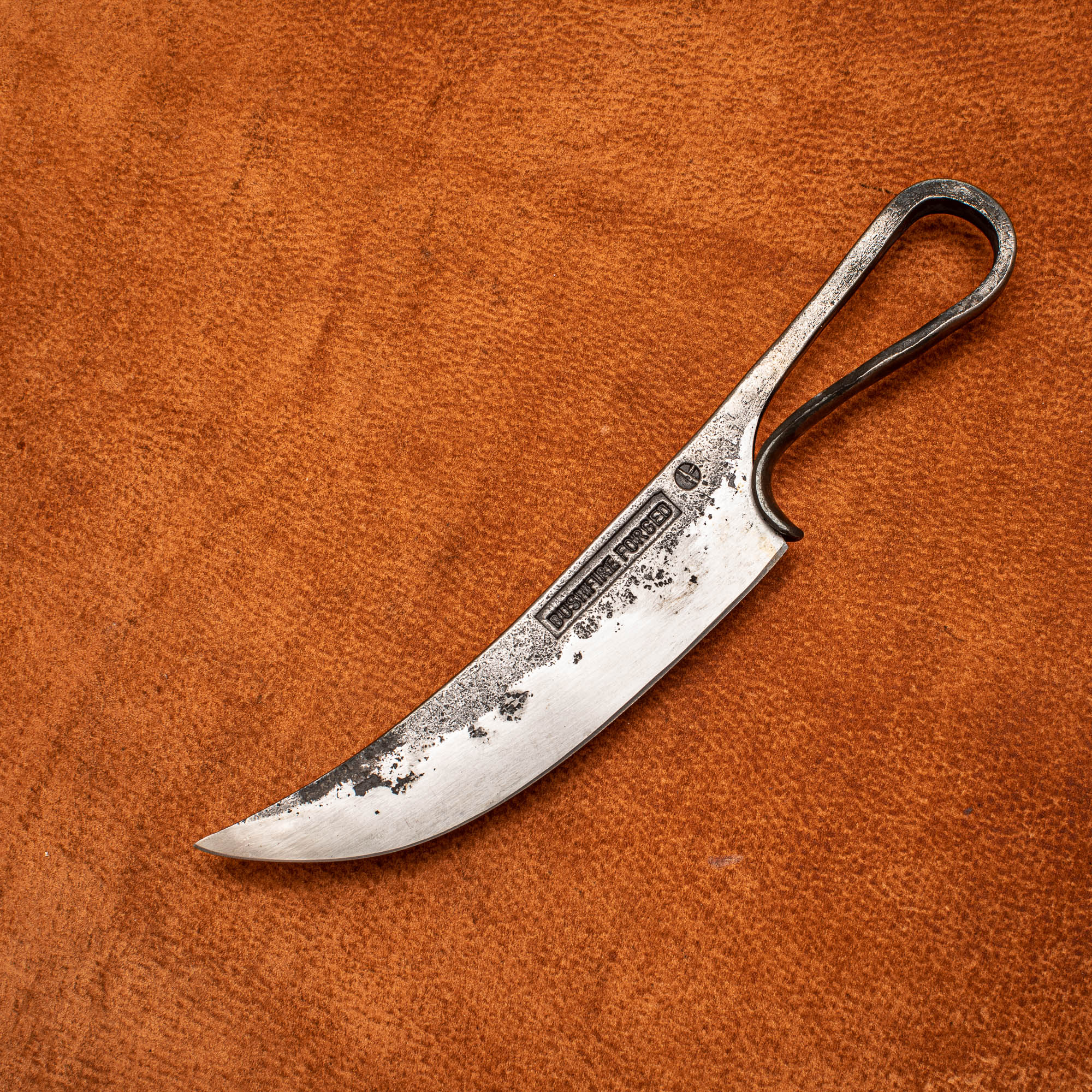 Blacksmith's Knives Large Curved Back Owen Bush Bushfire